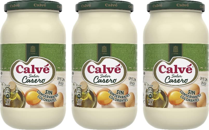 Maionese caseira calvé frasco 430 ml x3