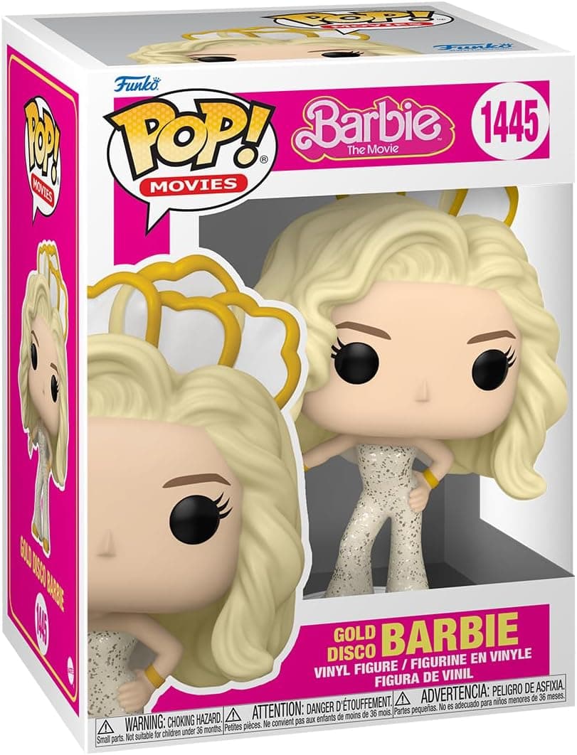 Funko POP! Filmes: Barbie - Barbie - (Dance Party) - Figura em miniatura colecionável