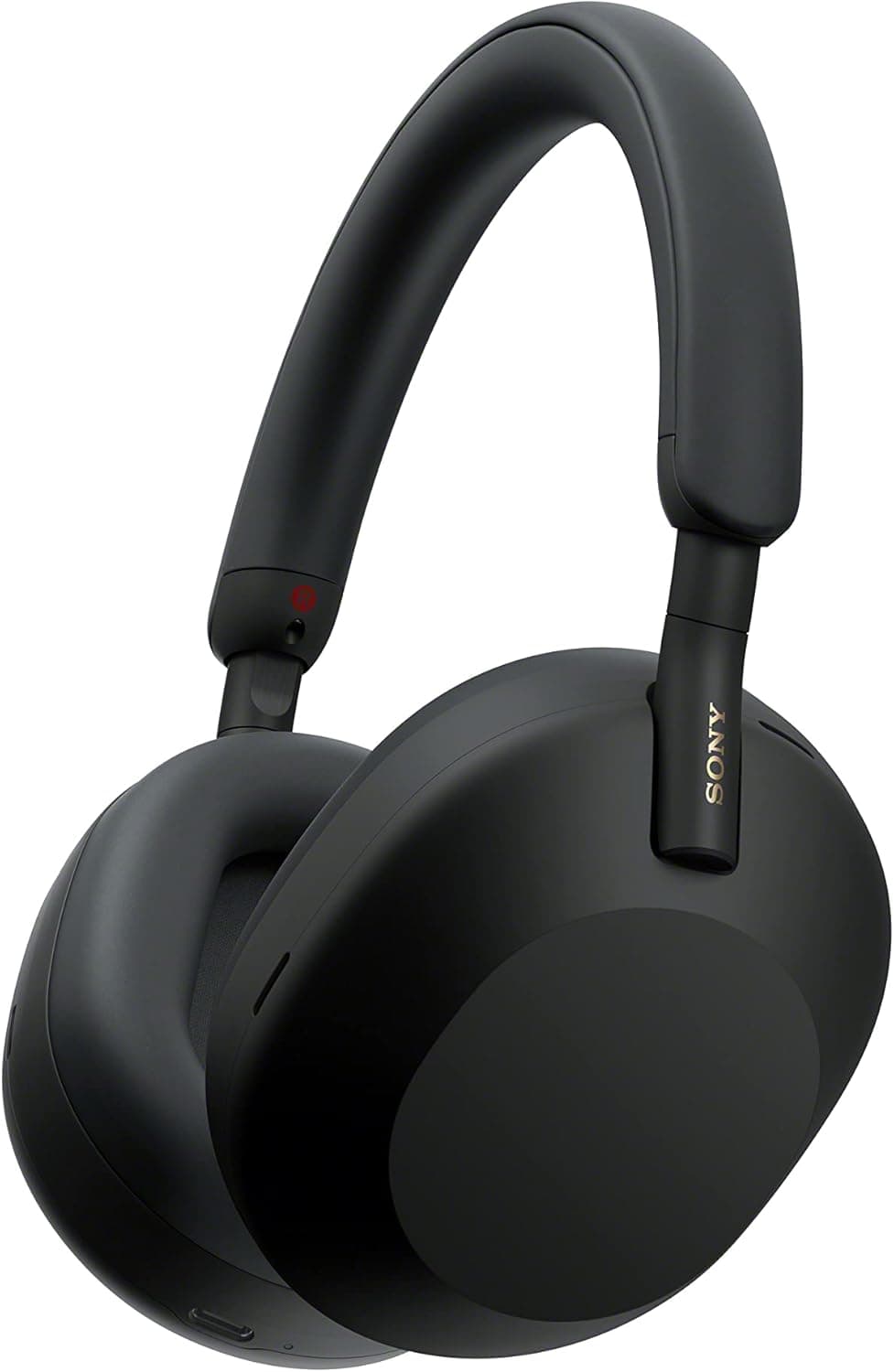 Sony WH-1000XM5 Noise Cancelling, auriculares de diadema Bluetooth, chamadas cristalinas, Hi-Res, áudio 360 realidade, bateria 30 h, carregamento rápido, inclui capa rígida, iOS, Android - preto