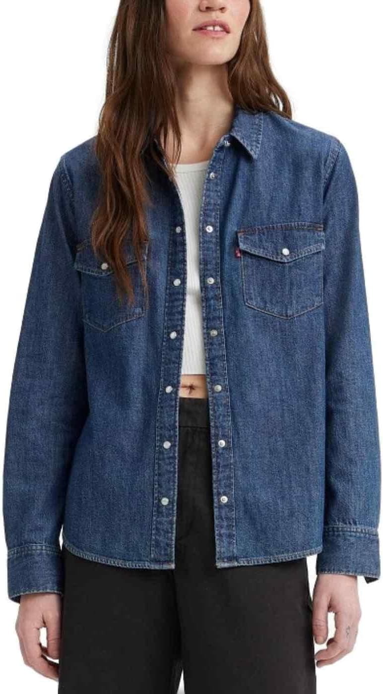 Levi's Iconic Western Camisa de mulher