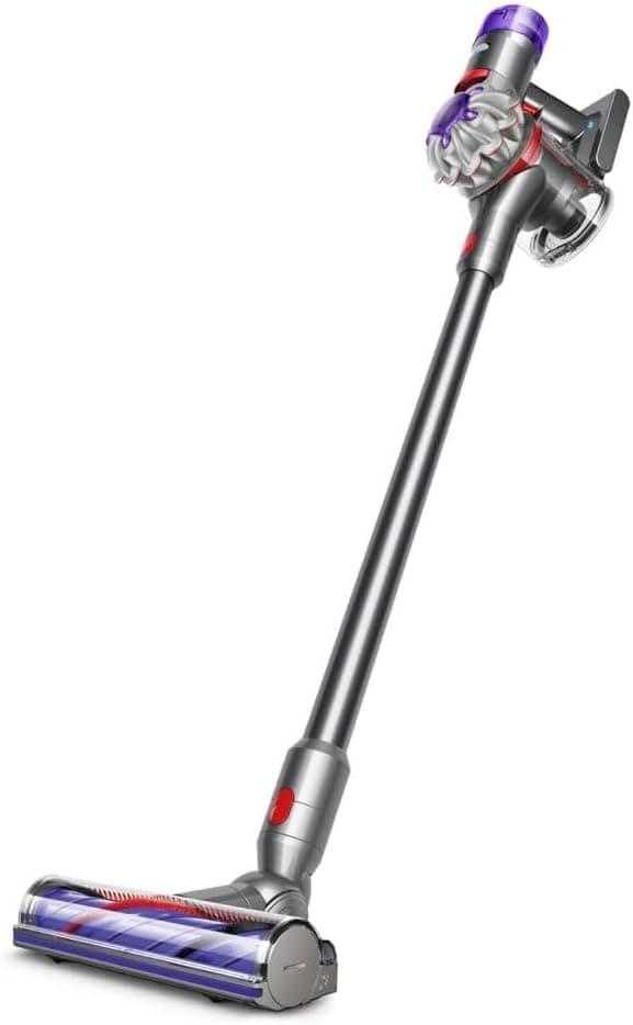 Dyson V8 Origin | Aspirador vertical sem fios em prata e níquel