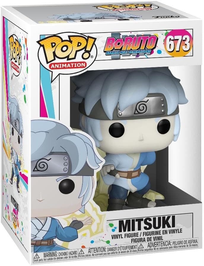 Funko Pop! Animation: Boruto - Mitsuki - Boruto: Naruto Next Generations - Figura de vinil colecionável - ideia de presente - Mercadoria Oficial