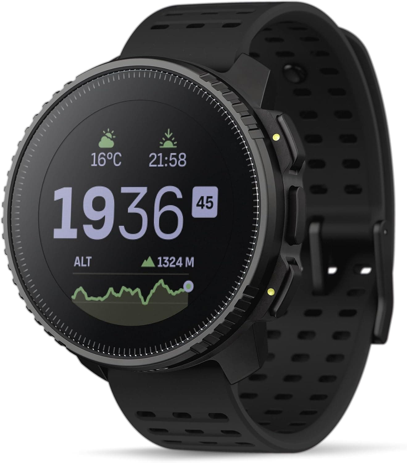 SUUNTO Relógio desportivo vertical - Smartwatch GPS, GPS de dupla frequência, mapas sem conexão gratuitos, autonomia de até 50 dias, capa resistente militarmente, resistente à água até 100 m