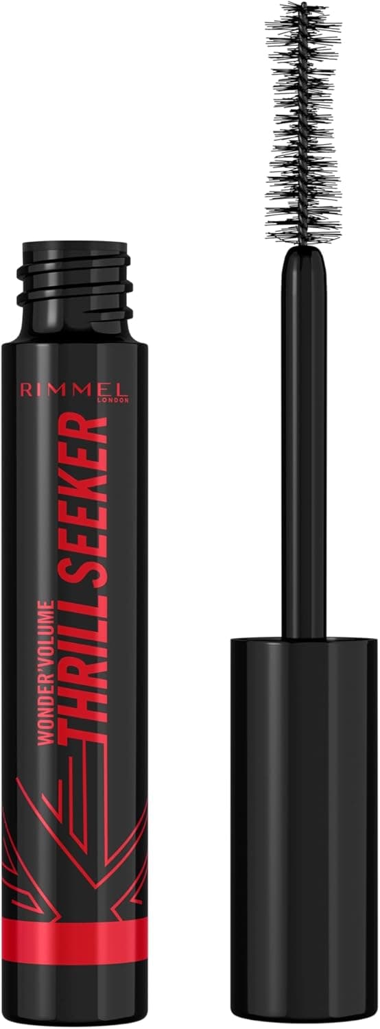 Rimmel London. Maravilhoso Volume Thrill Seeker. Máscara de pestanas. 004 - Pitch Black
