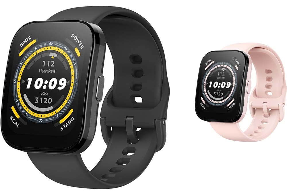 Amazfit Bip 5 Smartwatch com ecrã grande de 1,91", chamadas Bluetooth, Alexa, GPS, bateria de 10 dias com duração, rastreador de atividade física com frequência cardíaca