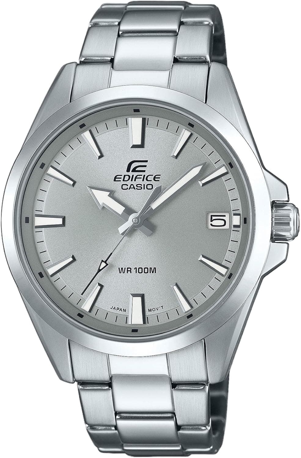 Casio EFV-100 Relógio de pulso para homem, Collection EFV-100D-8AVUEF, prata