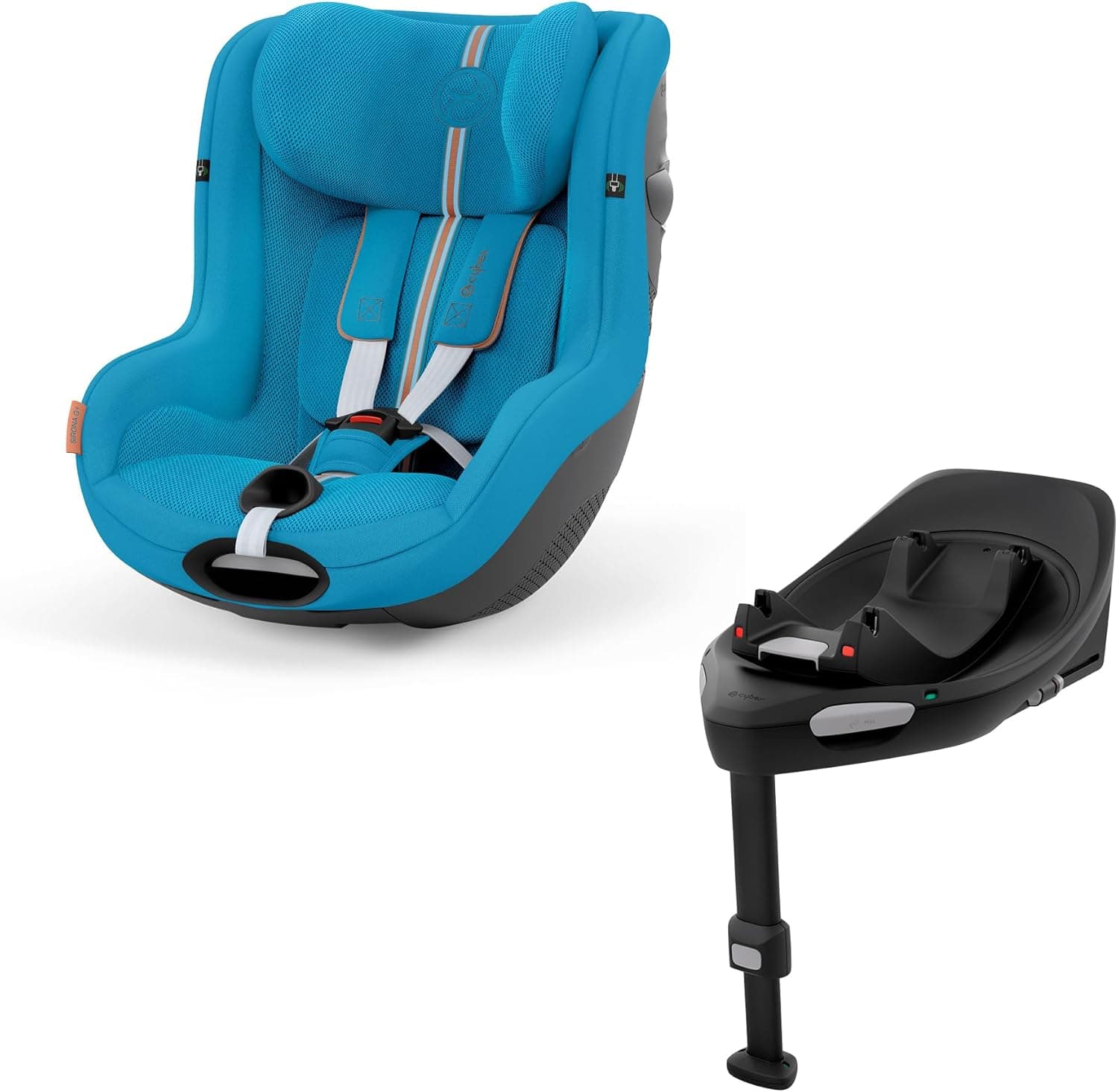 Cybex Sirona G i-Size incluído Cybex base ISOFIX, base G, Beach Blue Plus