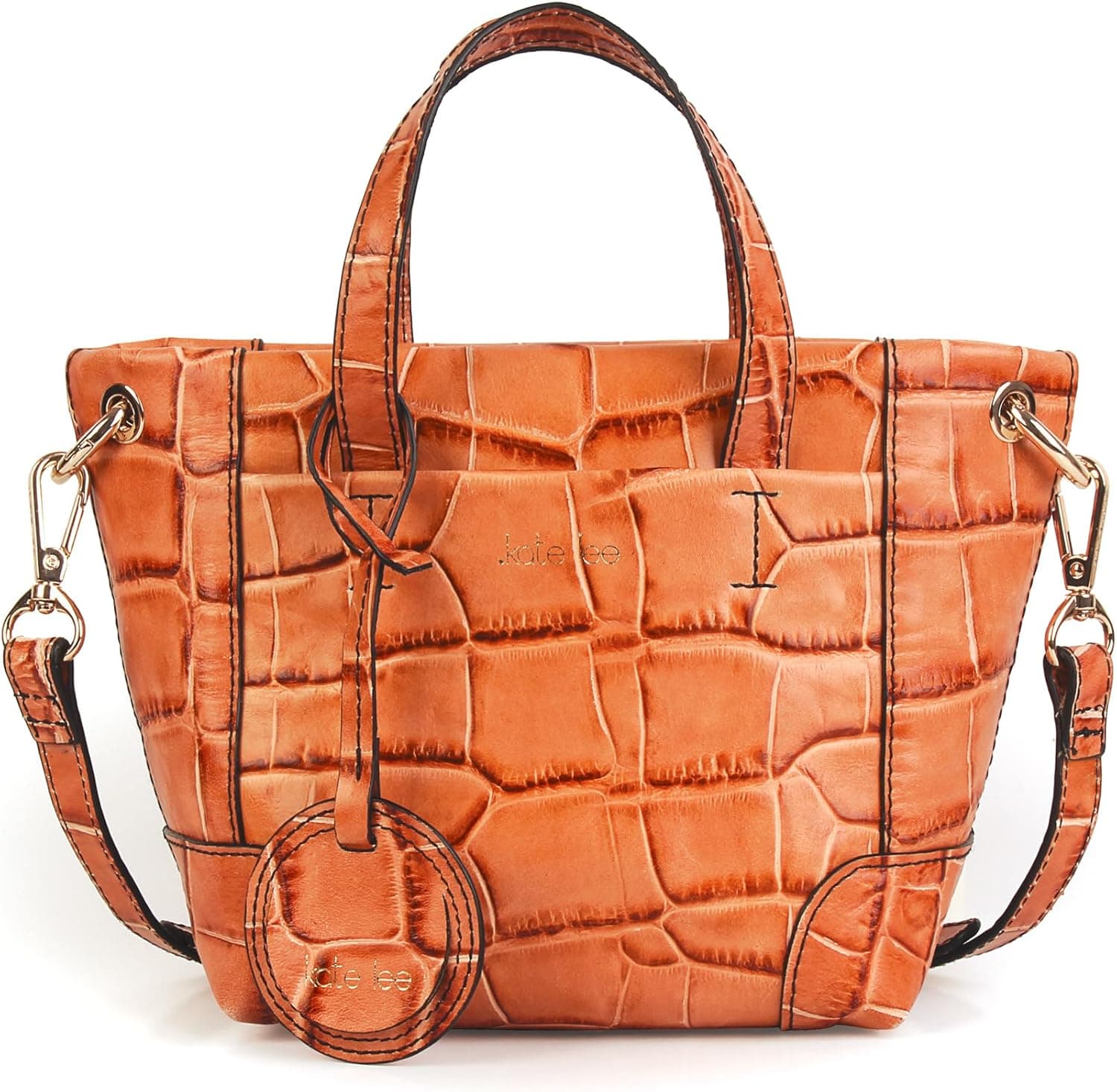 Kate Lee Sac en Cuir Tane bege bolsa para mulher