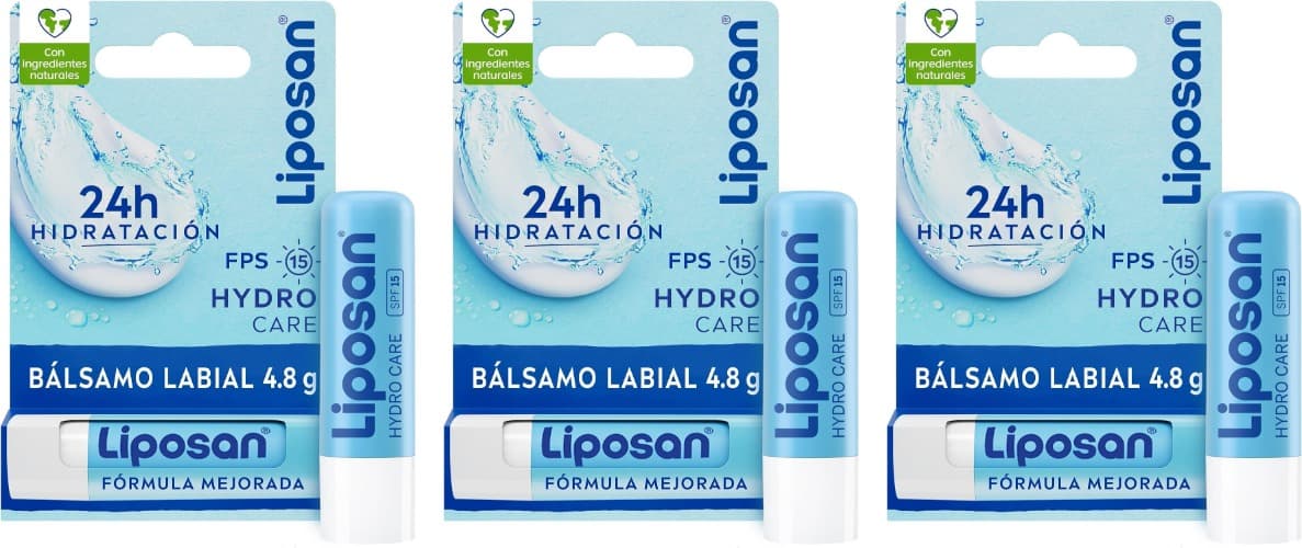 Liposan Hydro Care FPS 15, 4,8g x 3