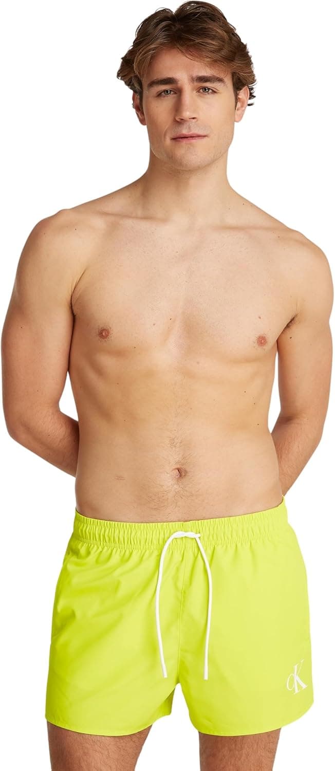 Calções de banho masculinos Calvin Klein