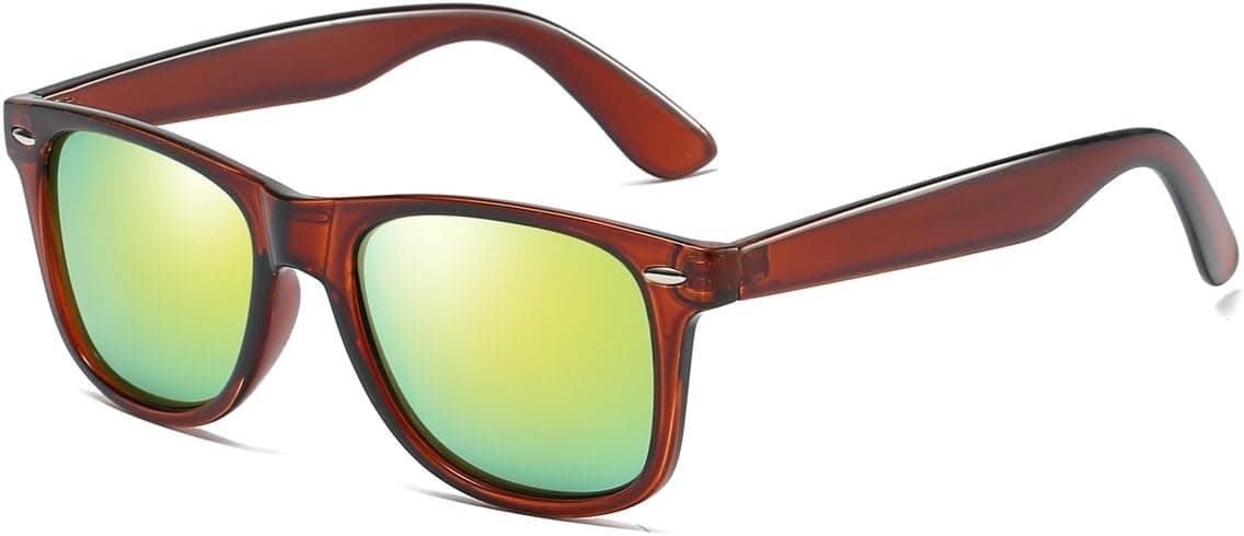 Rocf Rossini | Óculos de sol vintage polarizados com proteção UV400 para homem e mulher
