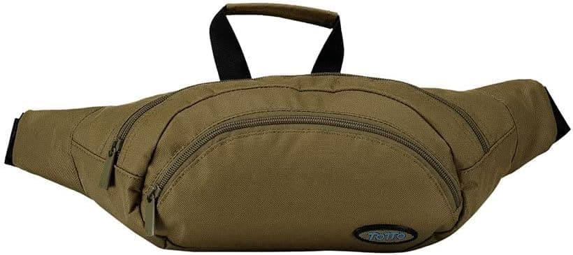 Totto - Bolsa de cintura caracas levar os seus pertences no dia a dia - cor verde - homem - tamanho único, Verde (verde), Desporto