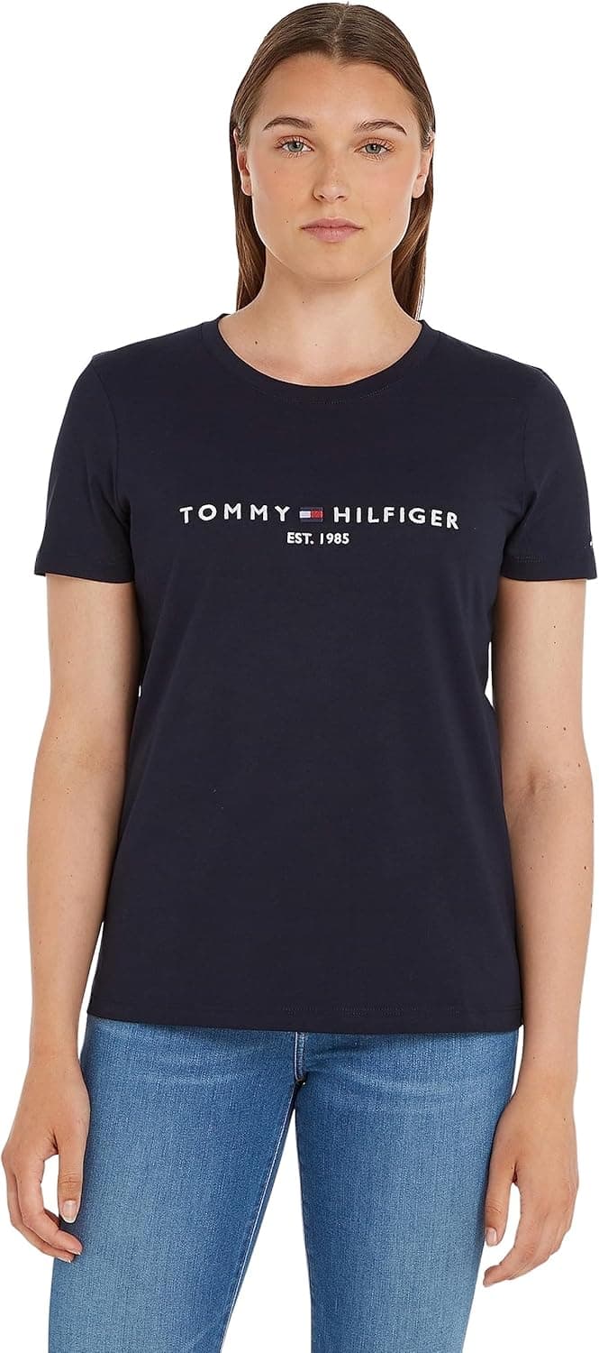 Tommy Hilfiger | T-shirt de manga curta em malha para mulher