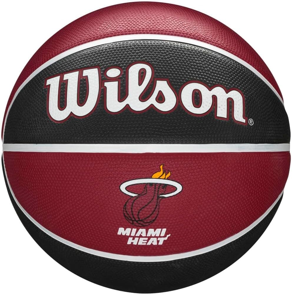 Wilson Bola de basquetebol NBA TEAM TRIBUTE, exterior, borracha, tamanho: 7