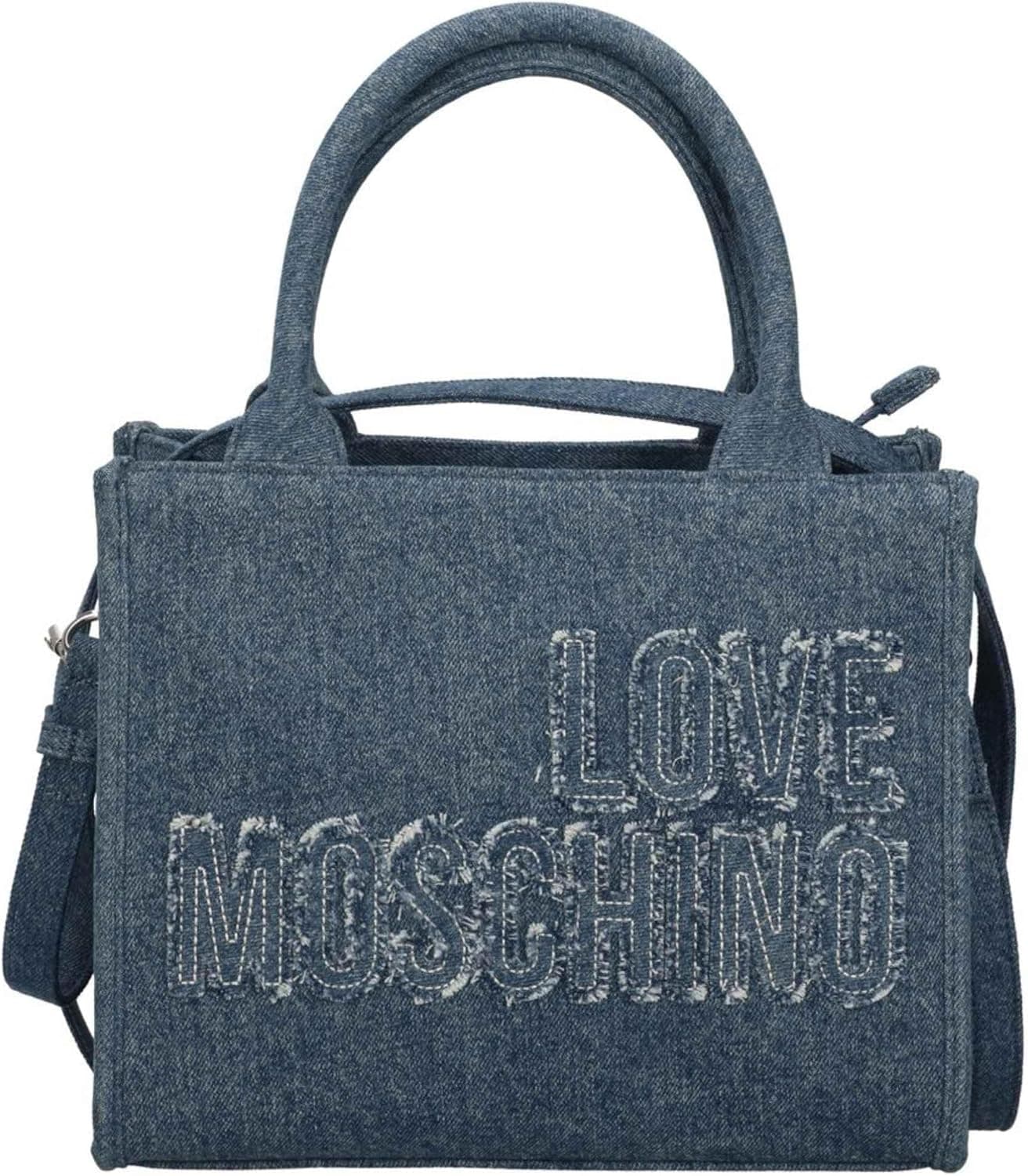 Love Moschino Poljc4244pp0mkm0750u | Mala tiracolo para mulher em azul escuro