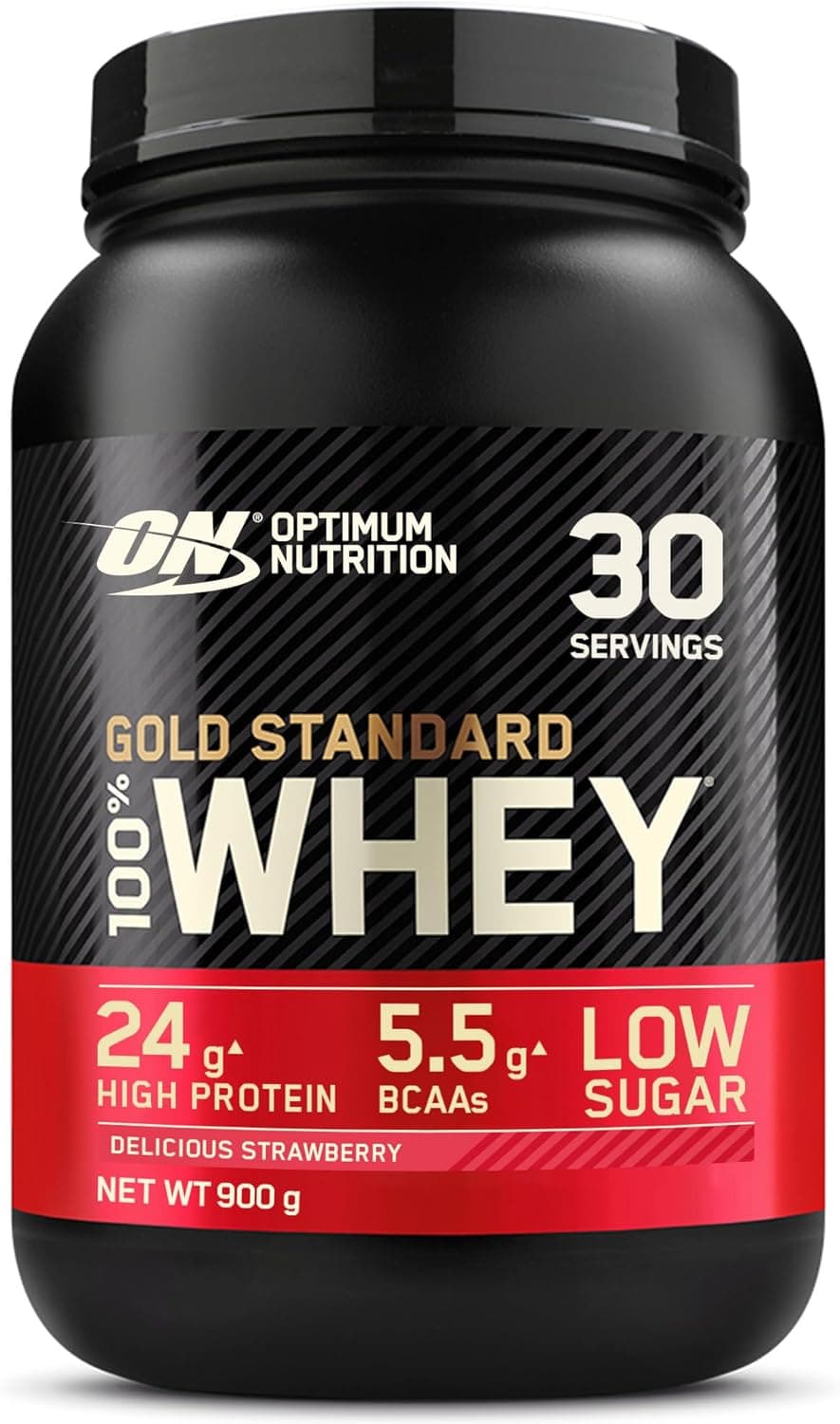 Optimum Nutrition ON Gold Standard 100% Whey Proteína whey em pó, suplemento desportivo com glutamina e aminoácidos micronizados