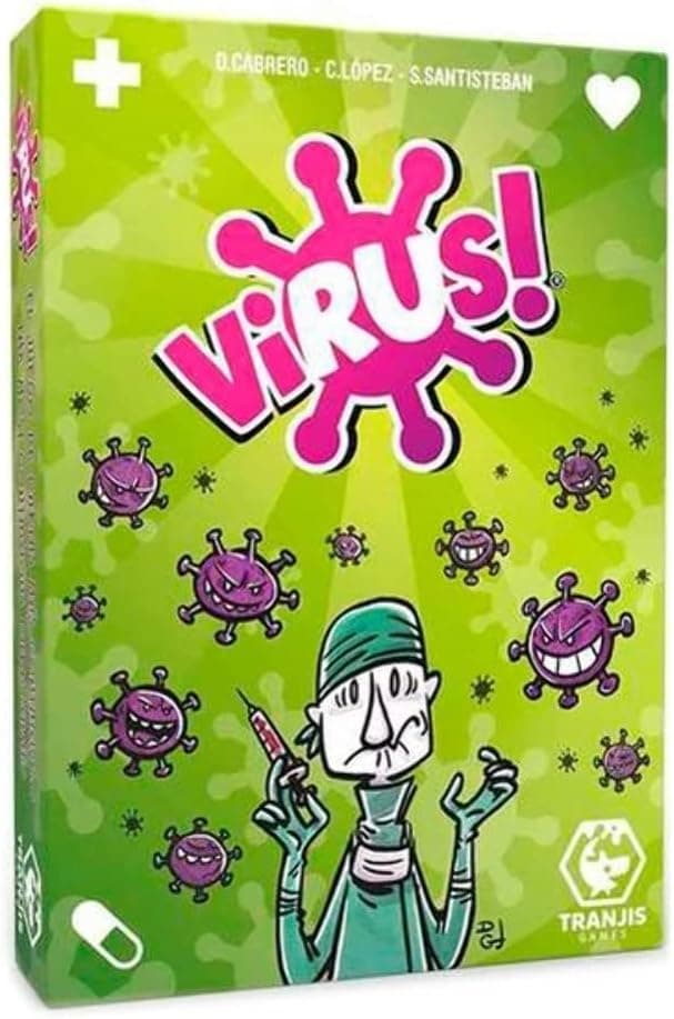Tranjis games Vírus! Jogo de cartas Conjunto de cartas