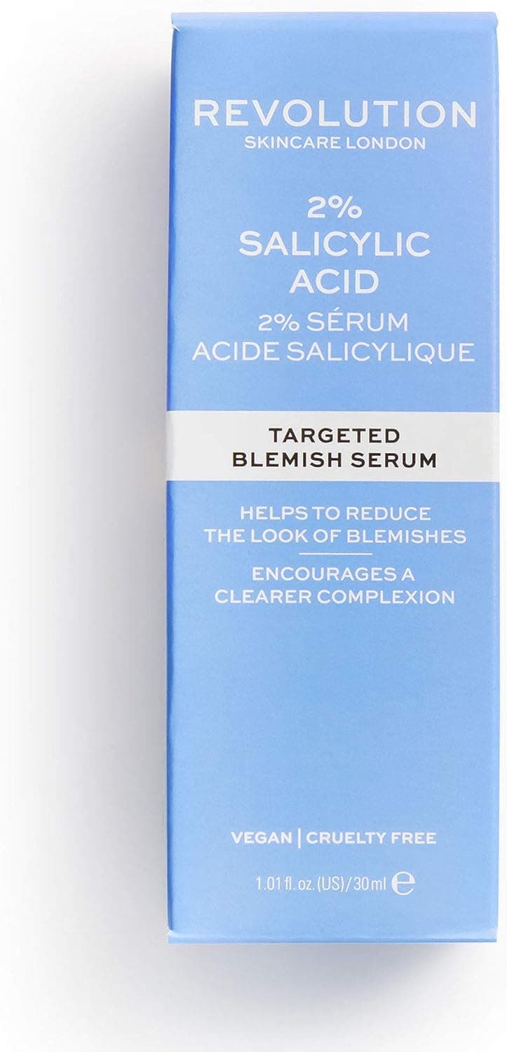 Revolution Skincare Londres Sérum anti-manchas com 2% de ácido salicílico (BHA), 30 ml