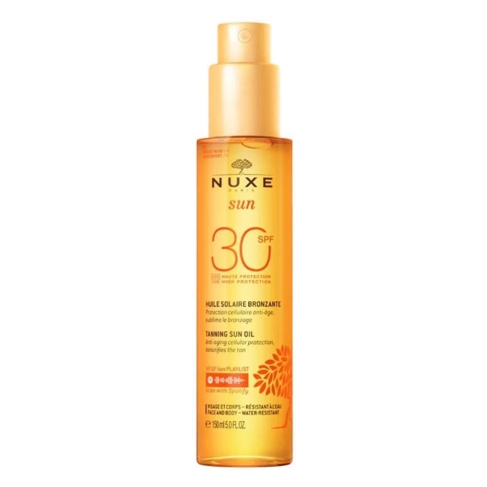 Nuxe Nuxe Sun Huile Bronzante Haute Protection Spf30 Spray, 150 ml
