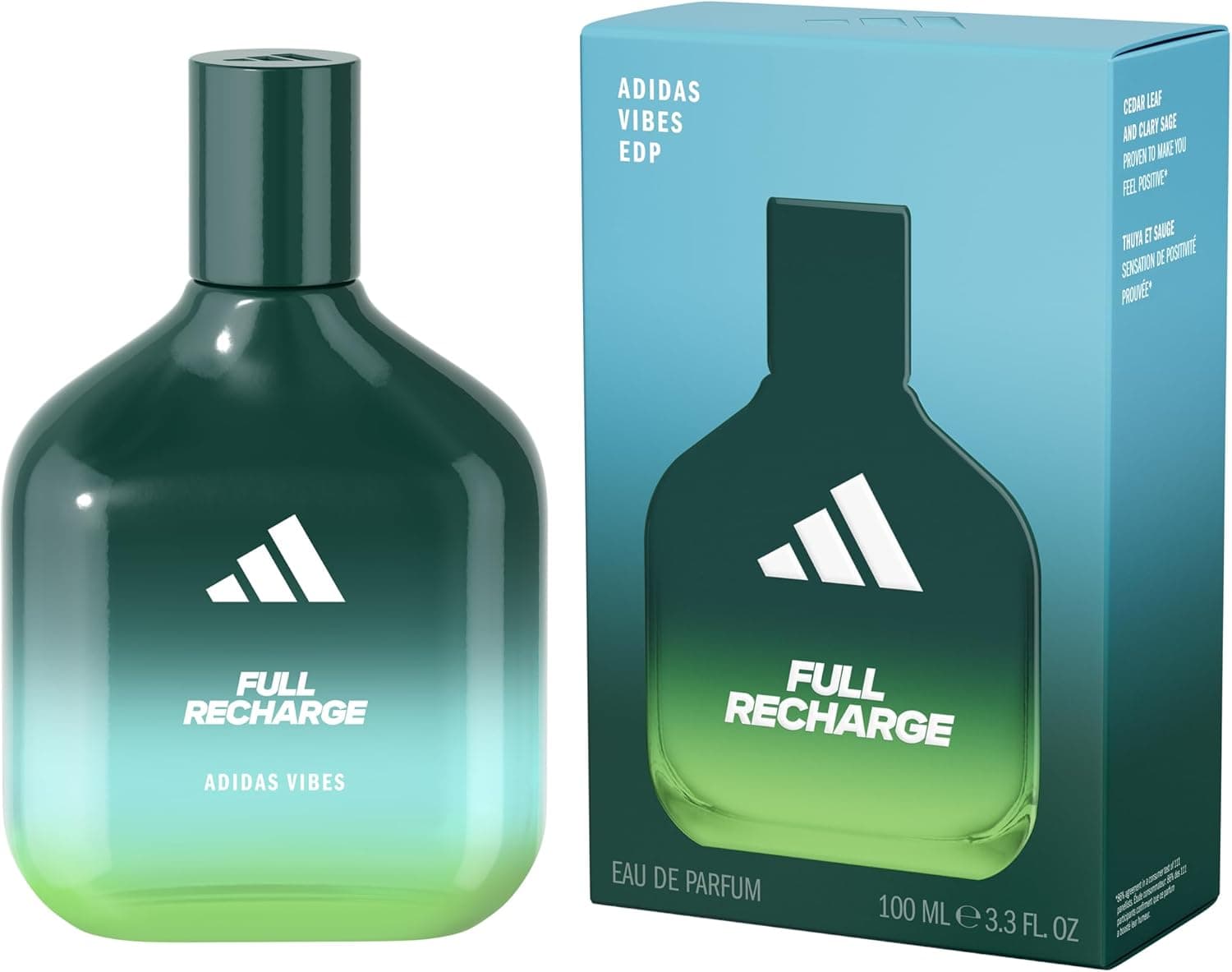 adidas Vibes Full Recharge Eau de Parfum, 100 ml