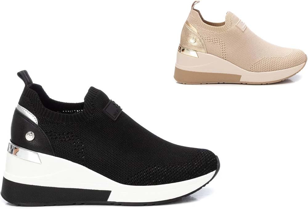 XTI - Sapatilhas de mulher - Calçado confortável e versátil - moda casual