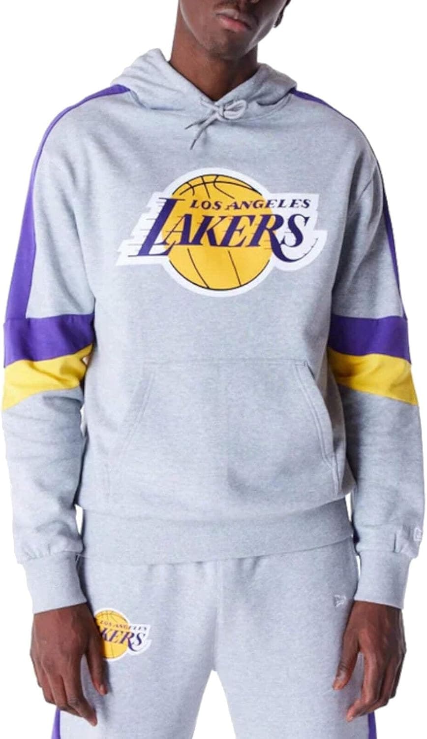 LOS ANGELES LAKERS Basketball Hooded Pullover, camisola com capuz unissexo para adulto