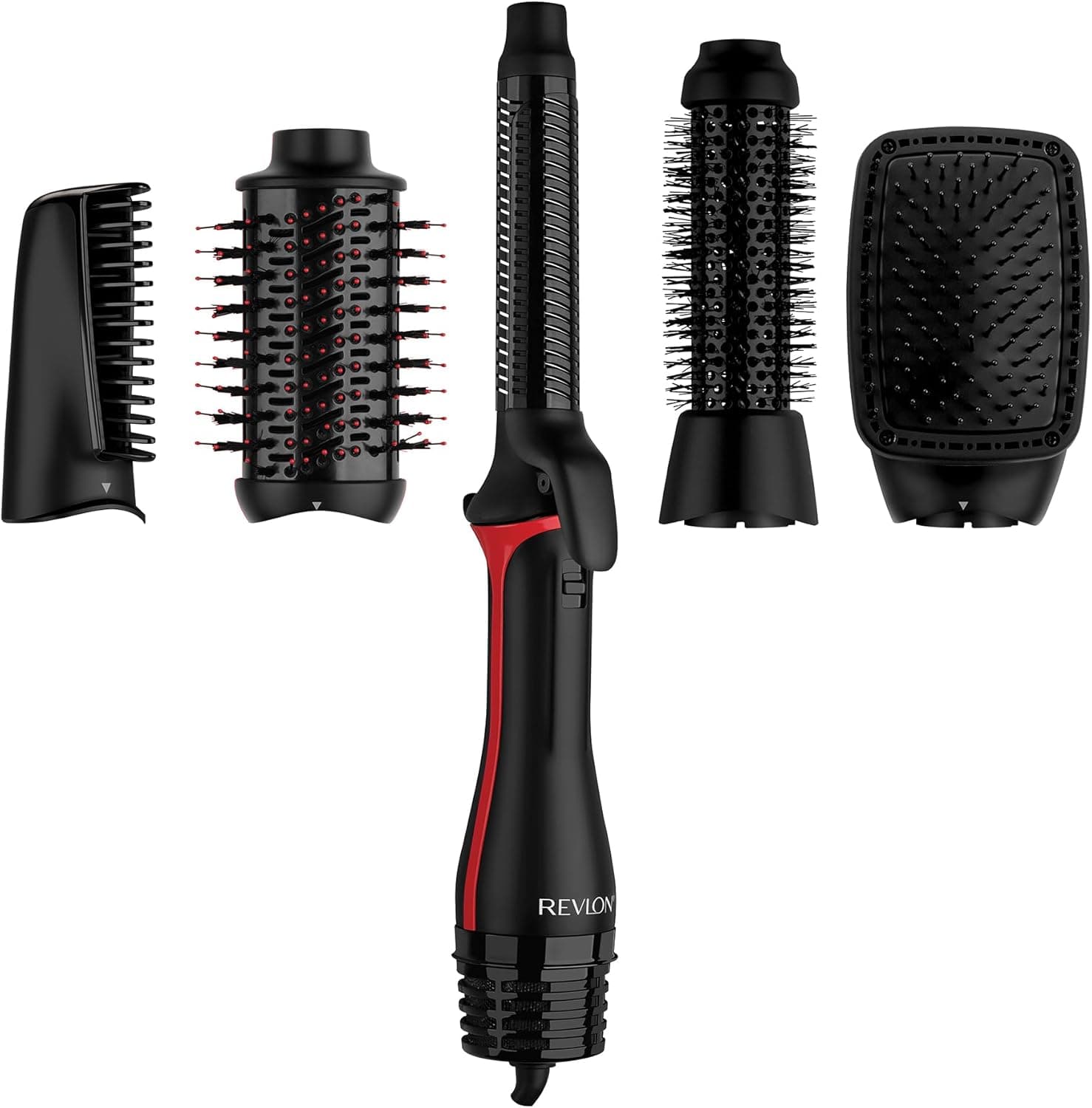 REVLON One-StepTM Blow-Dry Multi Air Styler 5 em 1 (cabeças removíveis, modelador, secador, volumizador, modelador e potenciador de forma). RVDR5370