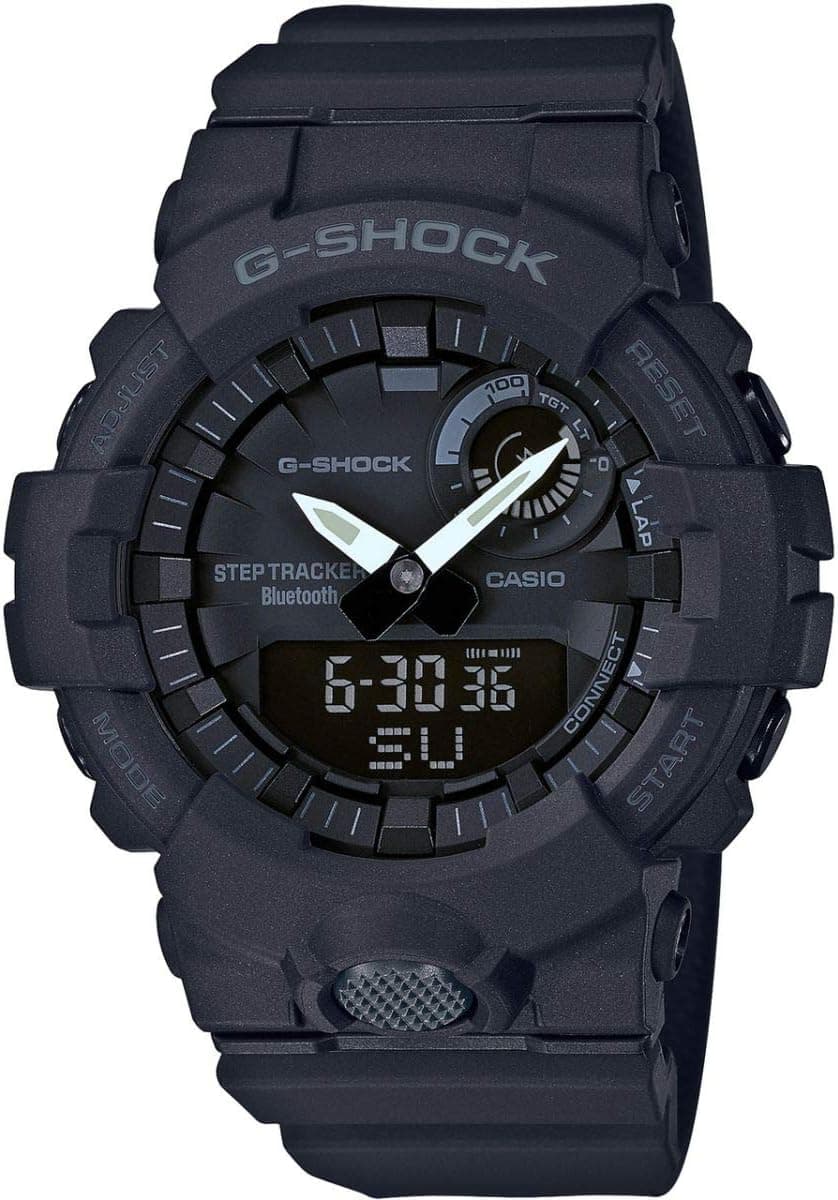 CASIO G-SHOCK Relógio digital, contador de passos, sensor de movimento, para homem