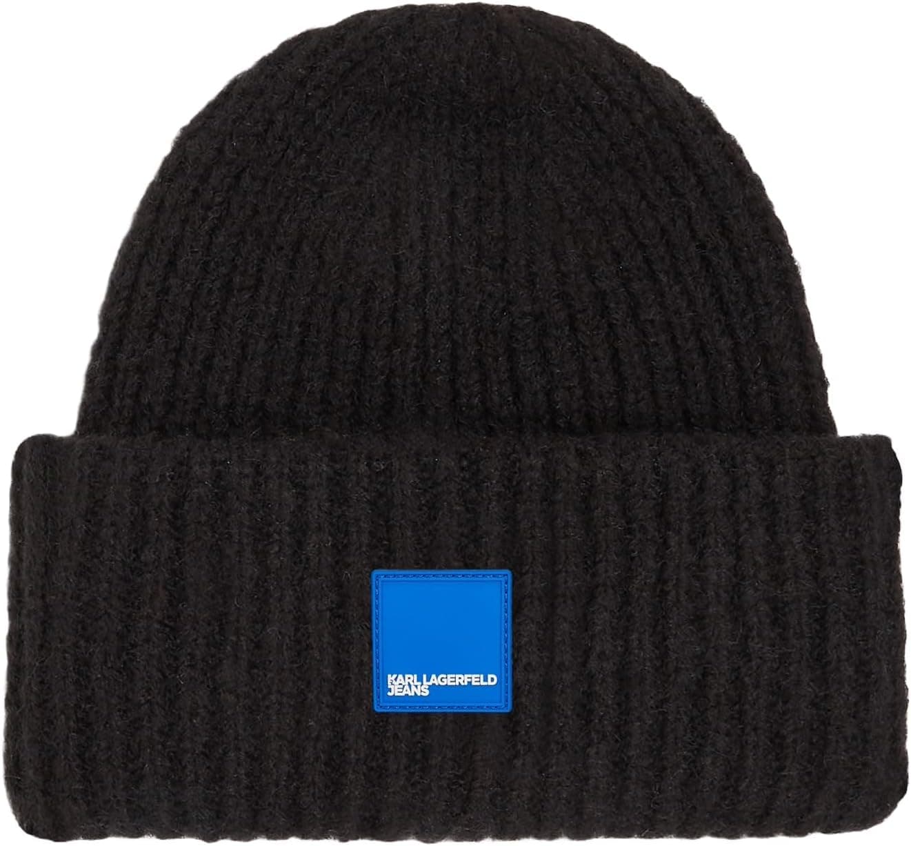 Karl Lagerfeld Jeans Box Logo Beanie | Gorro de malha para mulher