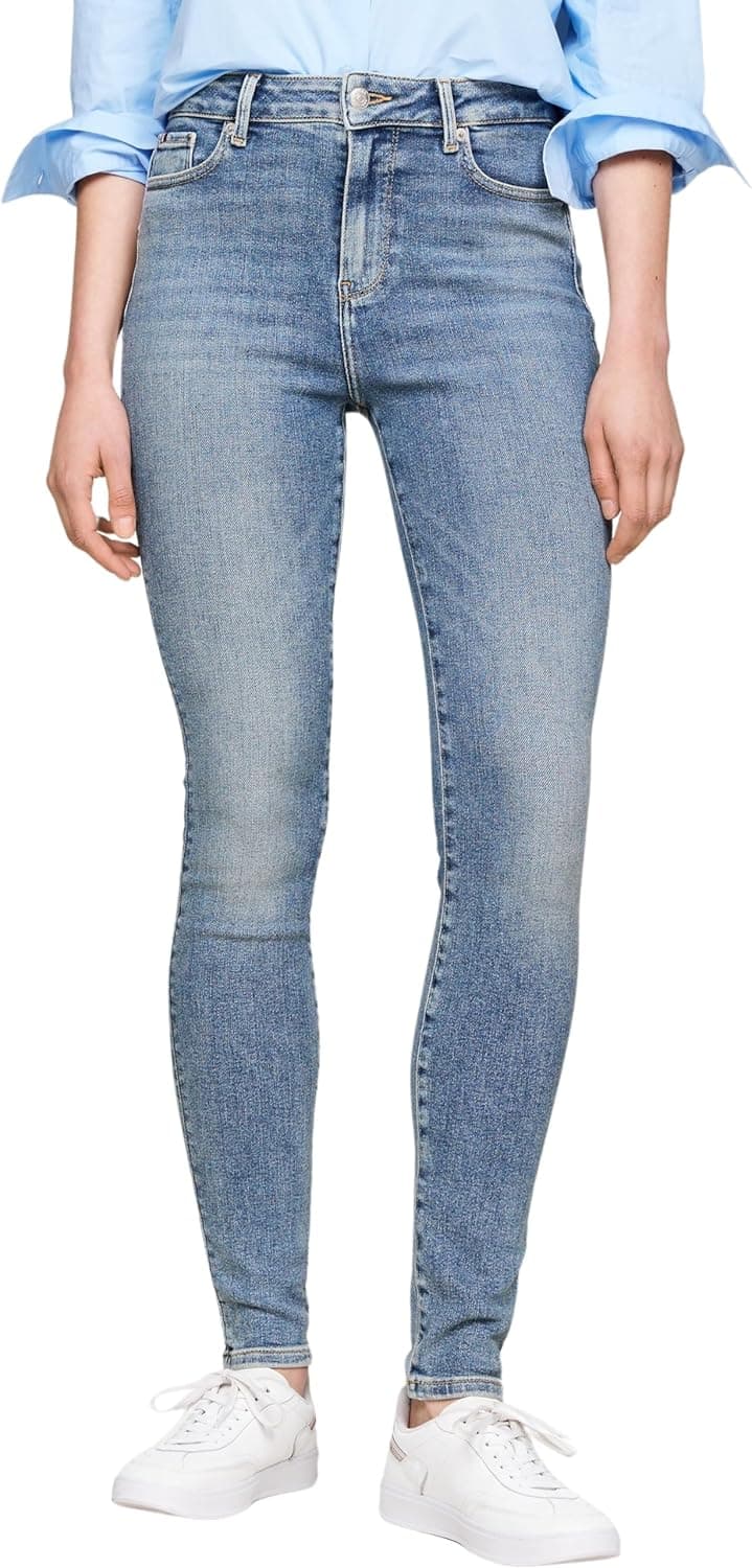 Tommy Hilfiger Harlem Skinny | Calças de ganga skinny fit para mulher