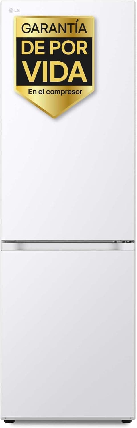 LG GBV3100DSW Friforífico Combi Door Cooling, 1,86 m, total sem rost, classificação D, capacidade de 374 l, série 300, branco