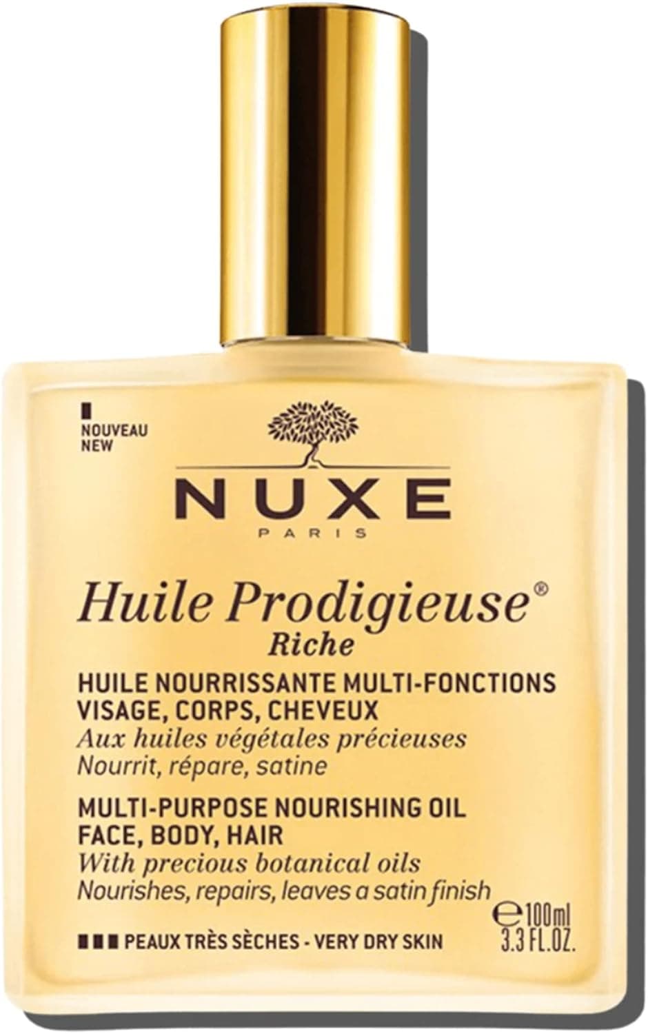HUILE PRODIGIEUSE RICHE óleo pele muito seca 100 ml