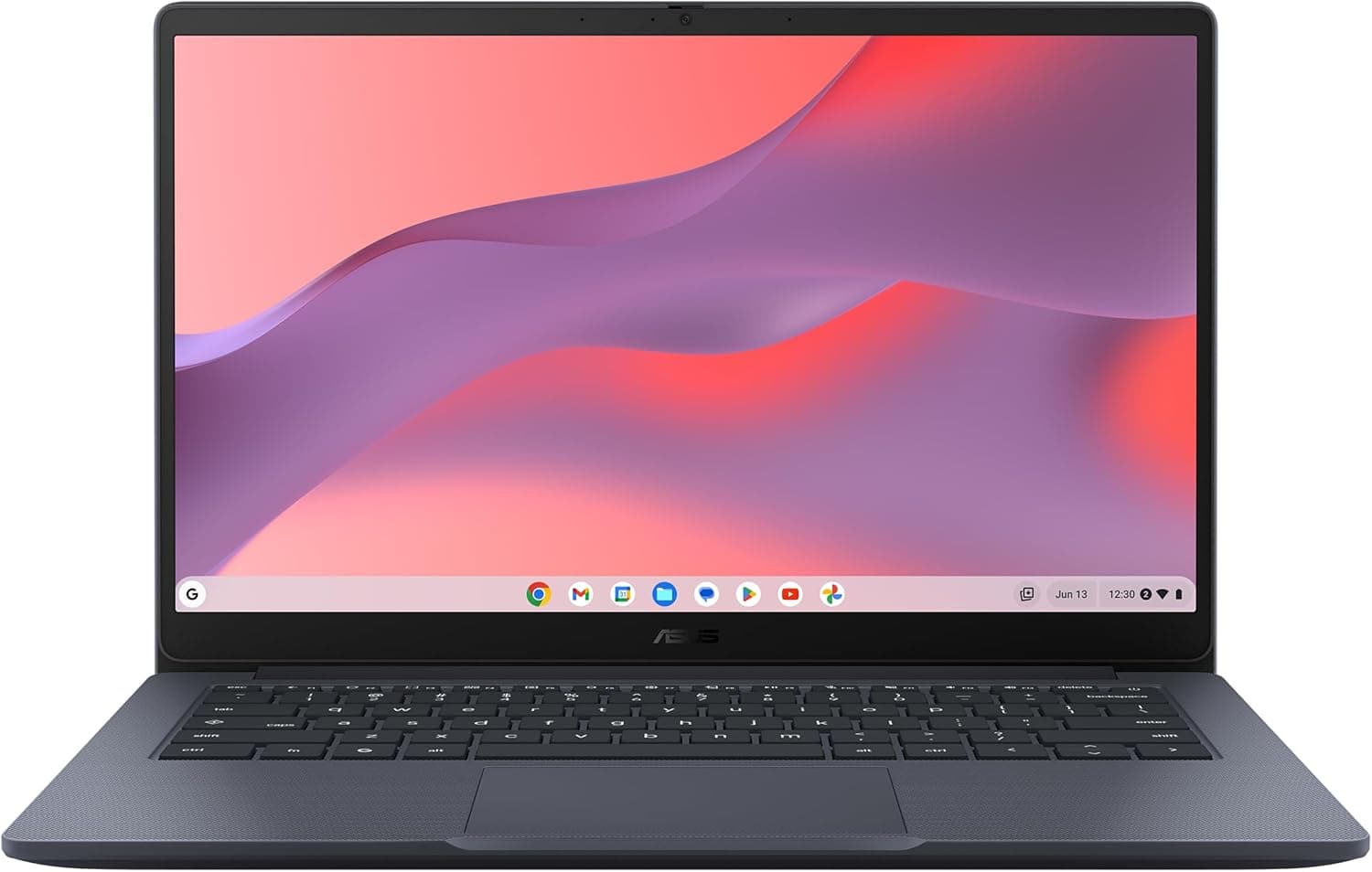 ASUS Chromebook CX1405CKA-S60147 Computador portátil Full HD de 14" (Intel Celeron N4500, 4 GB RAM, 64 GB eMMC, UHD Graphics, ChromeOS), azul tranquilo - teclado QWERTY espanhol