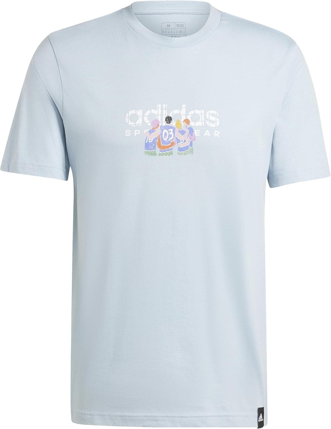 adidas Codes Linear Graphic T-shirt para homem