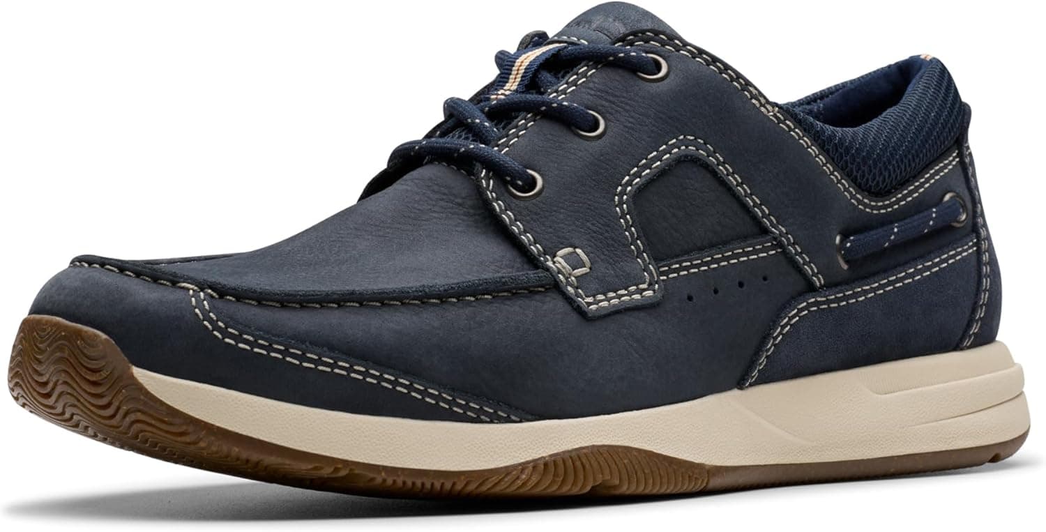 Clarks Sailview Lace | Sapatilhas casuais em couro para homem