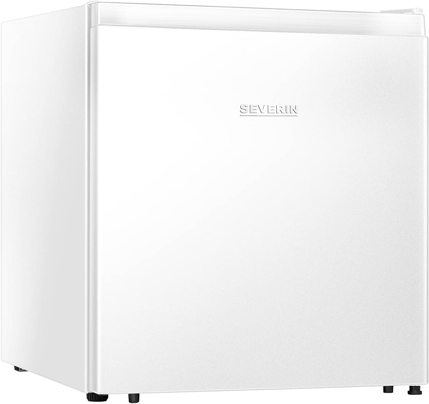 SEVERIN Mini frigorífico com compartimento de baixa temperatura, frigorífico pequeno com faixa de temperatura 8-0 °C, mini frigorífico de baixo consumo, 40 dB (A), 45 litros, branco, KB 8884