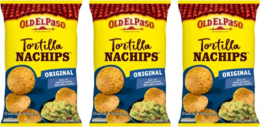 Old El Paso - Nachips original - 185 g x 3