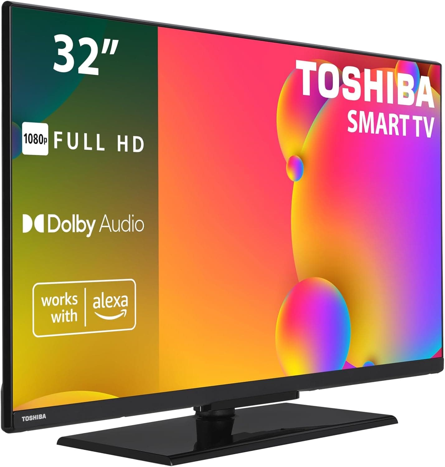 Toshiba 32LV3563DG | Smart TV 32 polegadas Full HD com HDR e compatível com Alexa