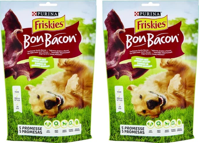 Friskies - Bon Bacon - Alimento complementar para cães adultos - 120 g x 2