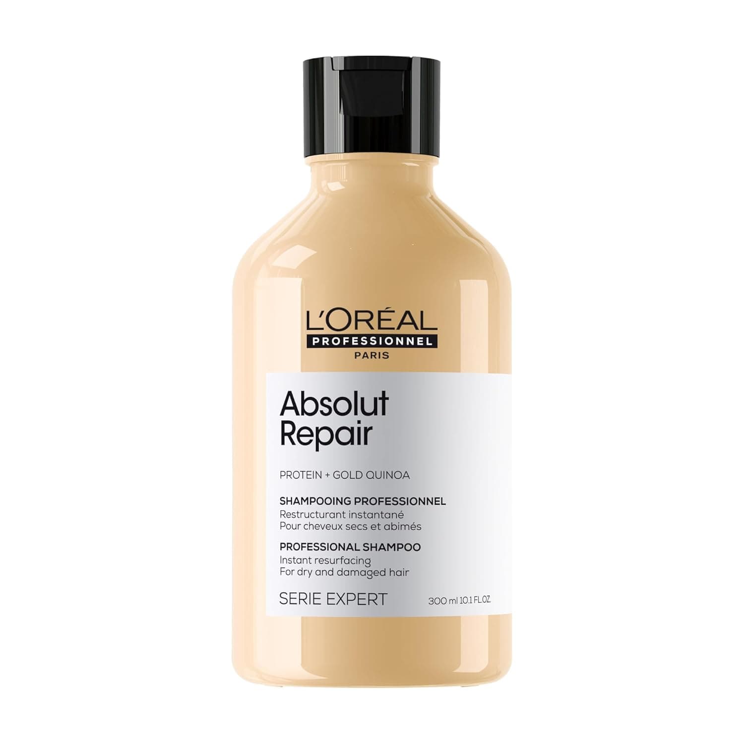 L’Oréal Professionnel, Shampoo de Tratamento Reconstrutor para cabelos secos e danificados, Absolut Repair, SERIE EXPERT