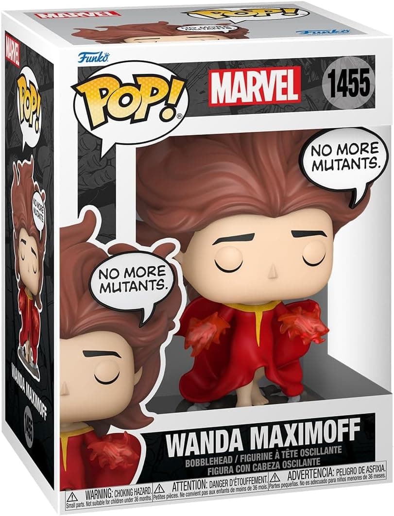 Funko Pop Marvel Scarlet Witch House of M | Figura de coleção em vinil Marvel para crianças e adultos