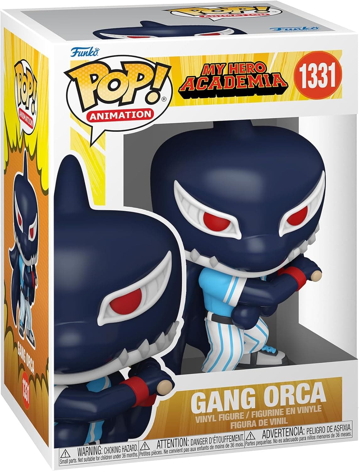 Funko Pop! Animation: MHA HLB - Gang Orca - (Baseball) - My Hero Academia - Figura de vinil colecionável - Ideia de presente- Mercadoria oficial