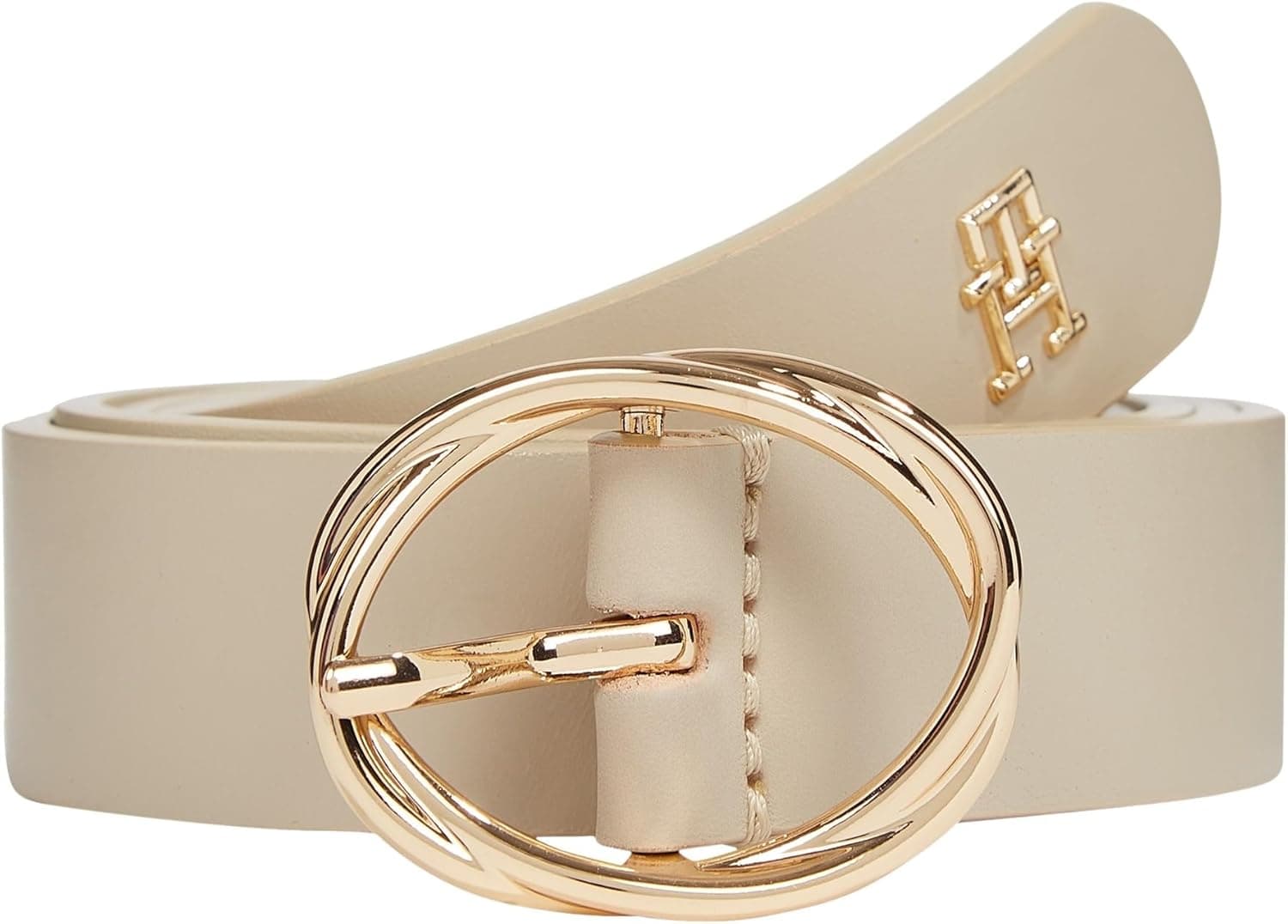 Tommy Hilfiger Cinto mulher chique 2,5 cm cinto de couro
