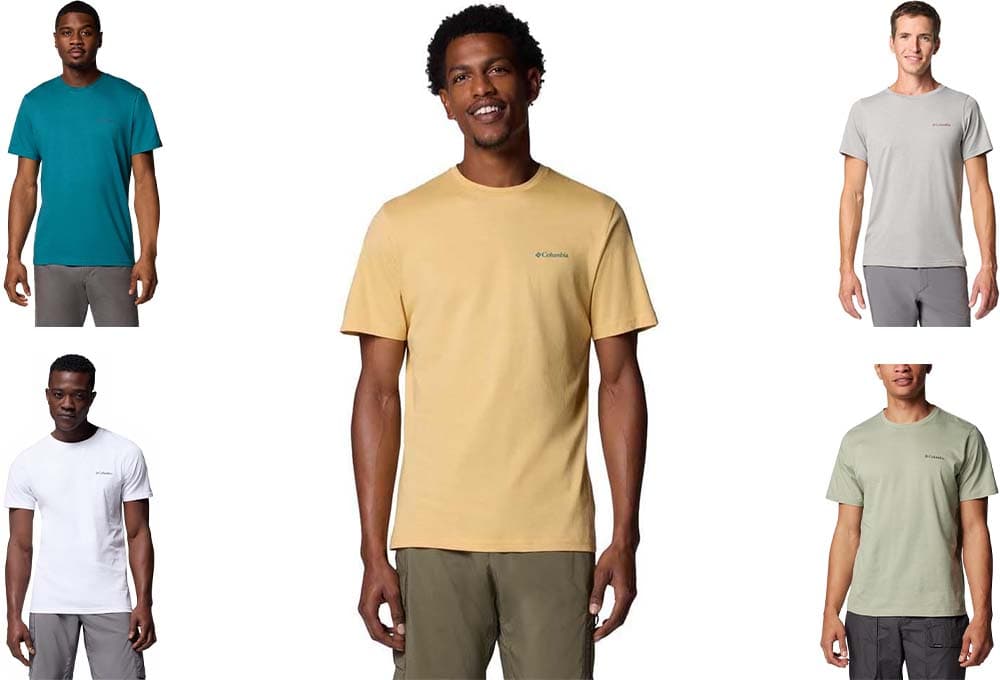 Columbia Rapid Ridge Back Graphic T-shirt para homem