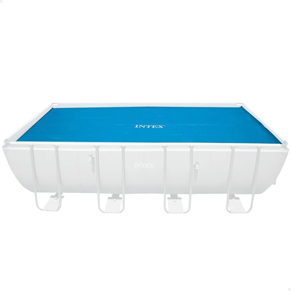 INTEX 55266 - Cobertor de piscina retangular, 549 x 274 cm, cobertura solar, piscina retangular, recomendado para proteger a água e manter o calor, cobertura de piscinas retangular