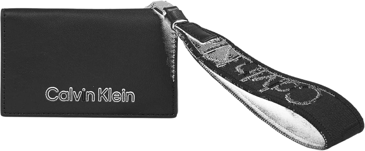 Calvin Klein Carteira feminina Gracie Bifold Wallet com RFID, preto