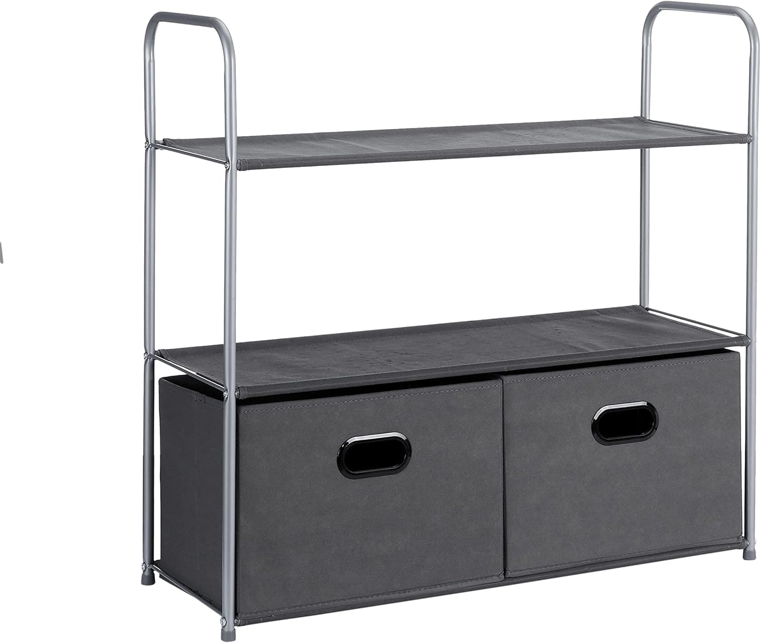 Amazon Basics - Organizador de armário com cestos, 83 x 31 x 78,7 científicos, cinzento