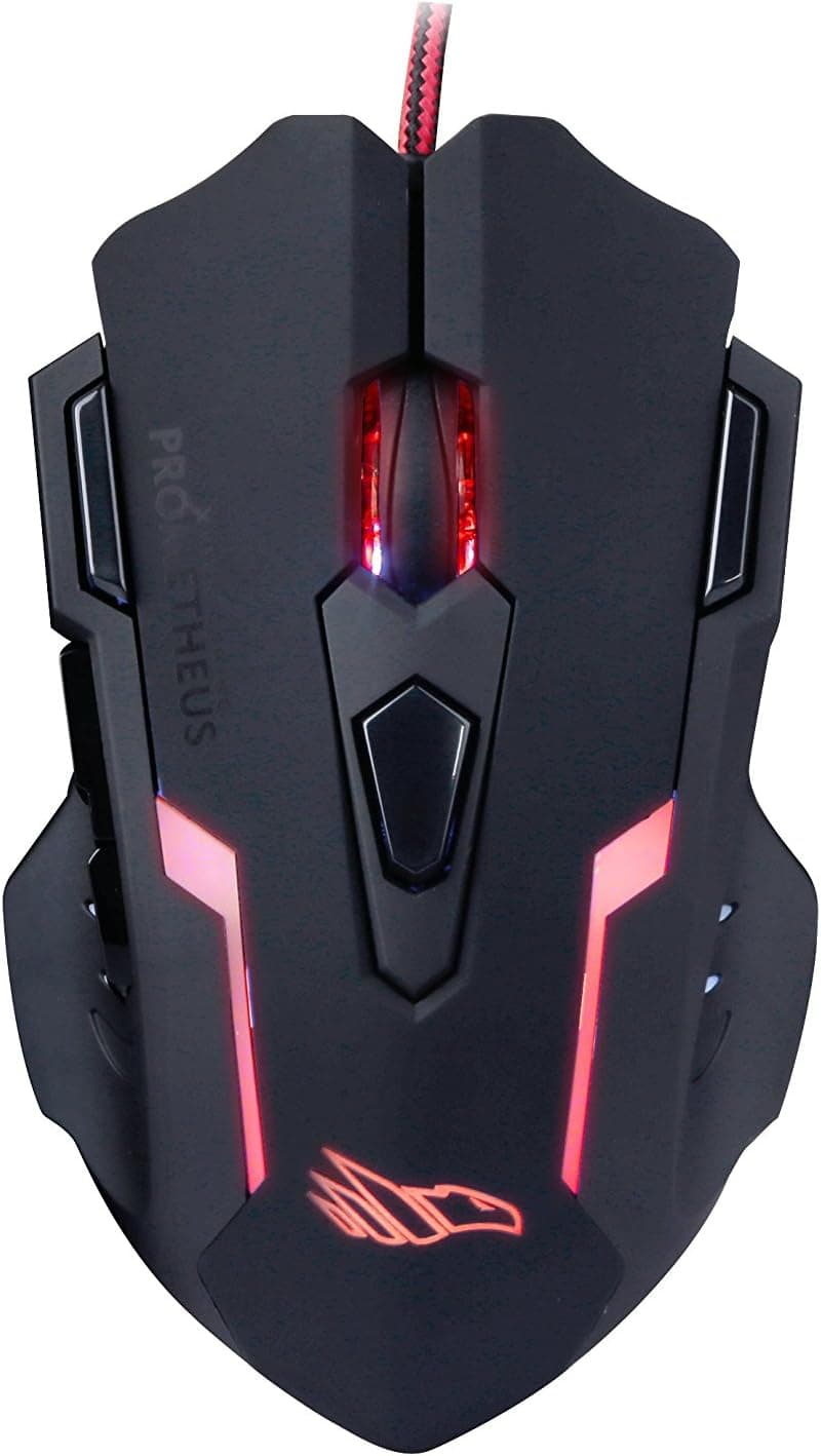 Sveon SGM240 | Rato gaming ambidestro ótico USB 4000 dpi e tempo de resposta de 1 ms