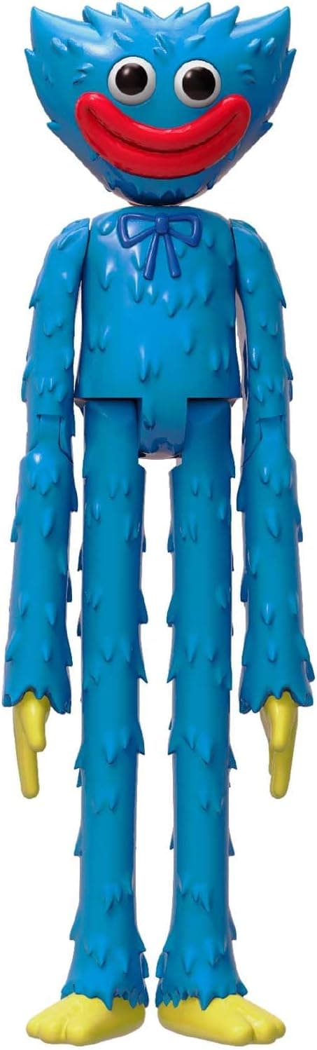 Bizak Poppy Playtime Figura de ação de 30 cm na caixa original do jogo de vídeo, com dupla face, uma com dentes e outra sem eles, recria a partida do videojogo, a partir de 6 anos (64230011)