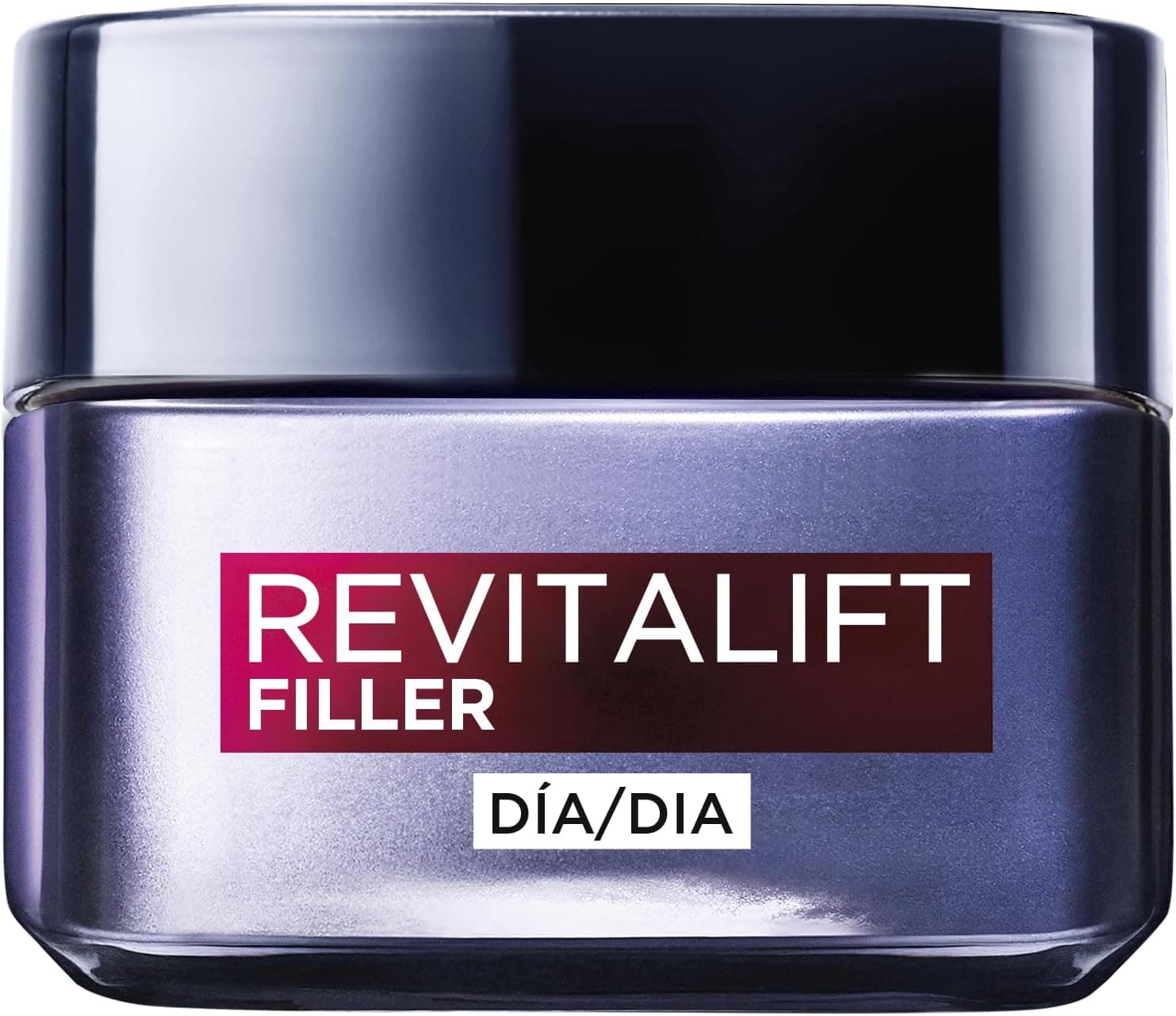 L'Oréal Paris Revitalift Filler – Creme de dia antienvelhecimento com ácido hialurónico concentrado, preenchedor de rugas e restaurador de volume, acabamento não oleoso, 50 ml